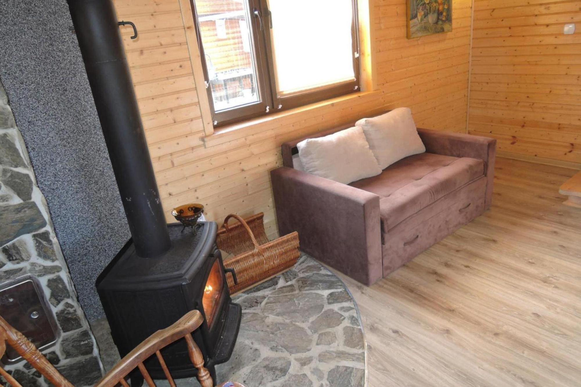 Modern Wood House In Rewal With A Terrace Vila Exterior foto